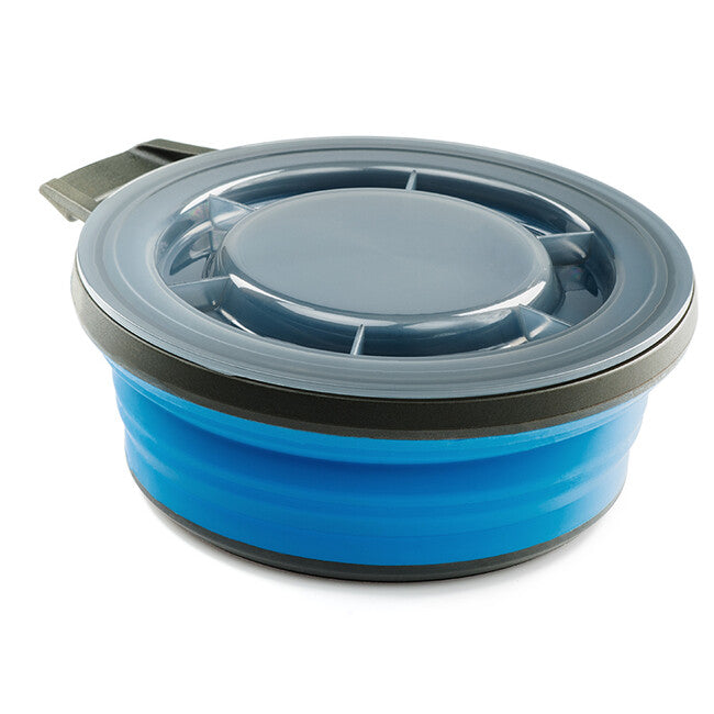 GSI Outdoors Escape Bowl + Lid складна миска для їжі 650 ml, синя