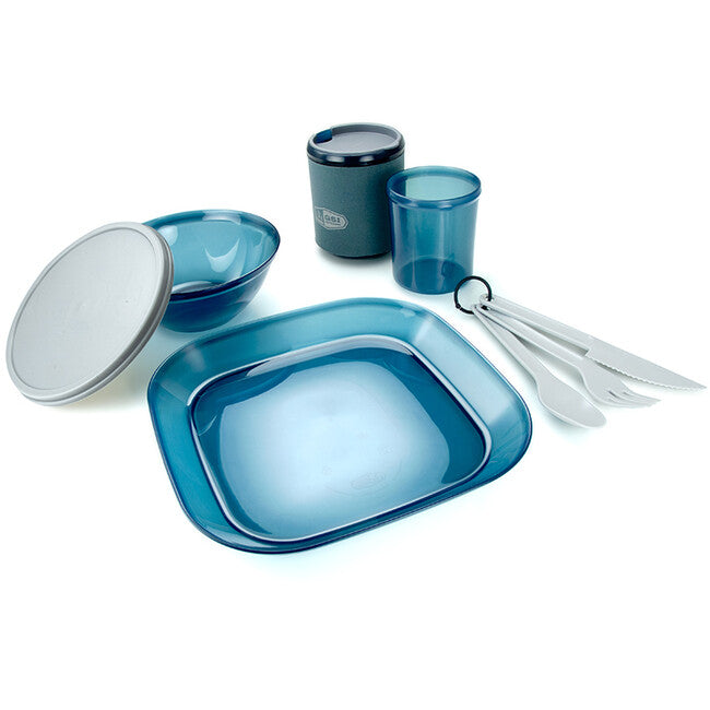GSI Outdoors Infinity 1 Person Tableset набір посуду, синій