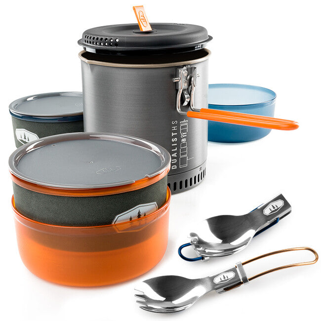 GSI Outdoors Halulite Dualist HS набір посуду для 2 осіб 1,8 л
