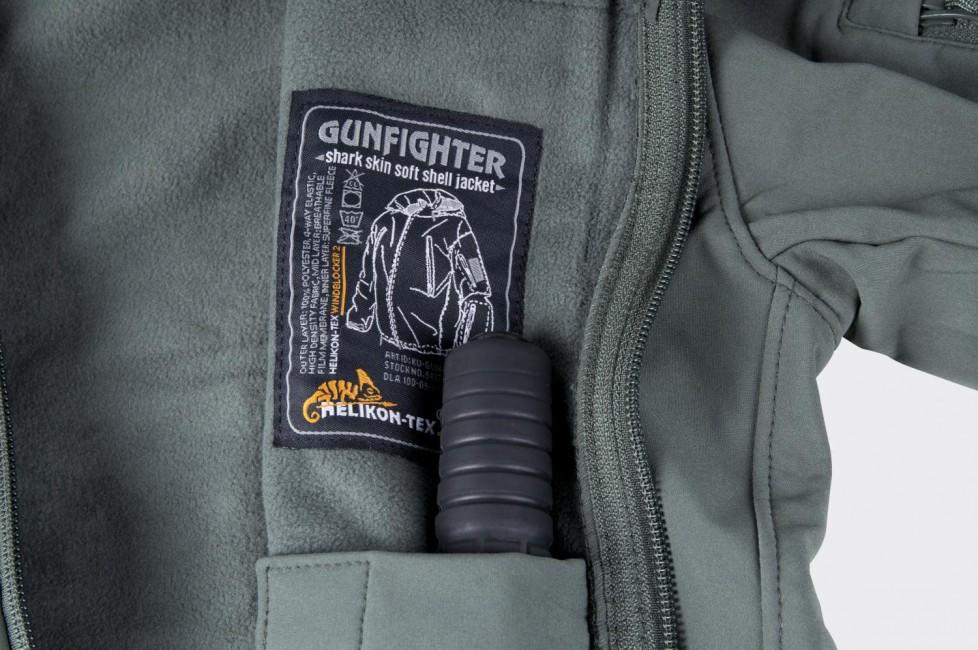 Helikon-Tex Gunfighter водонепроникна та вітростійка куртка, чорна