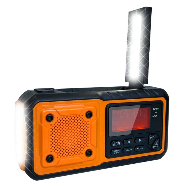 Liber Montis Sonus багатофункціональне радіо DAB/DAB+ FM з Bluetooth 5.1 та SOS функцією