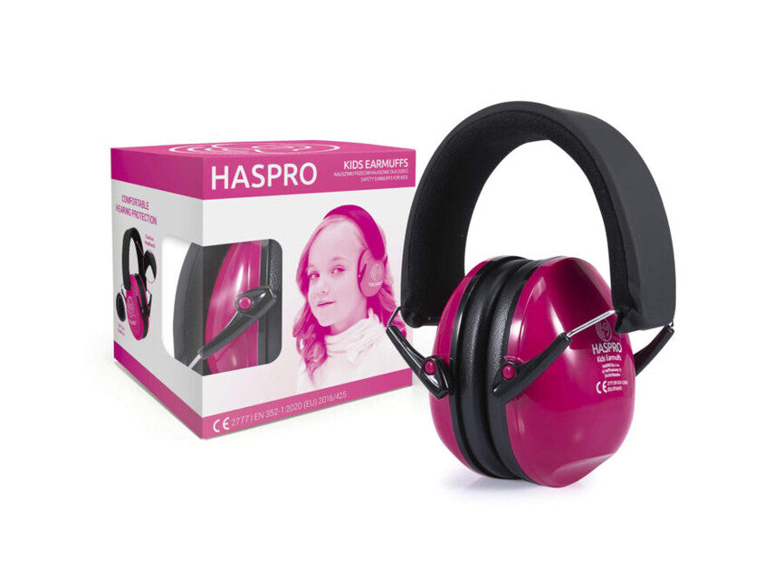 Haspro Kids Earmuffs захисні навушники 4+, рожева