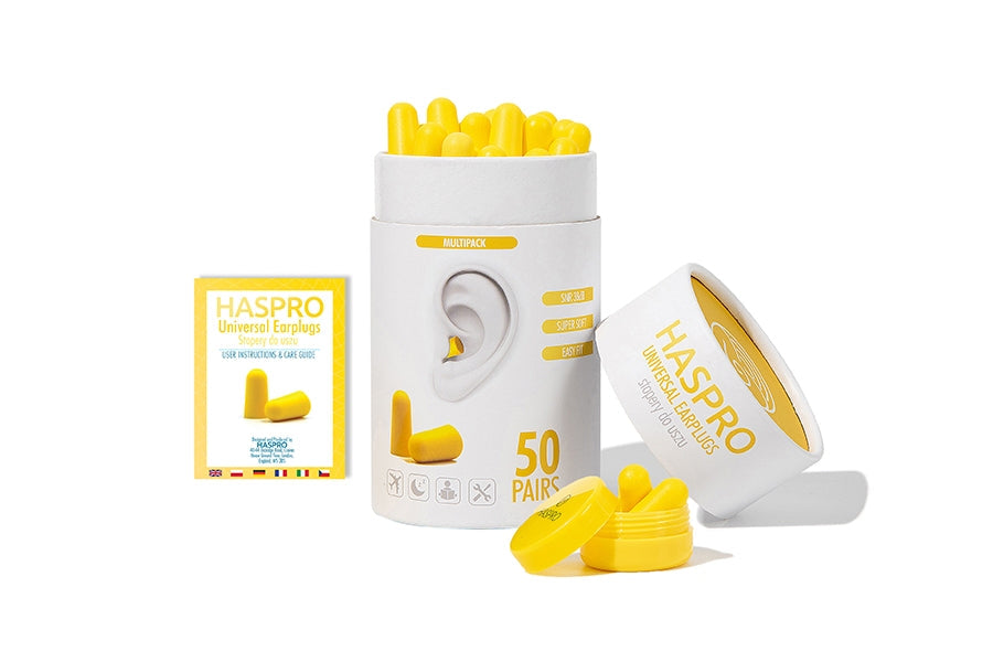 HASPRO TUBE50 беруші, жовті