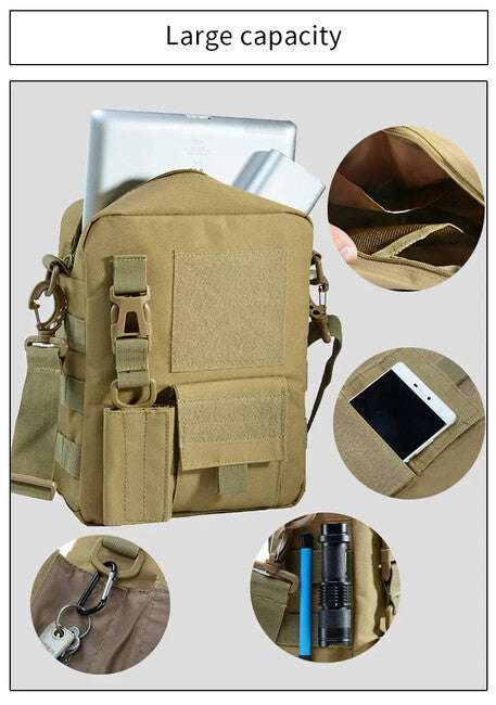 Dragowa Tactical сумка через плече 4л, зелена