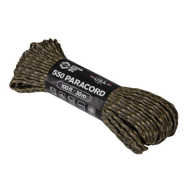 Helikon-Tex 550 паракорд, M камуфляж (100 футів)