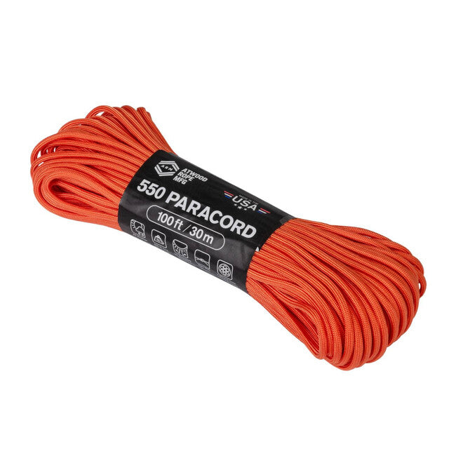Helikon-Tex 550 паракорд спалена помаранчева (100 футів)