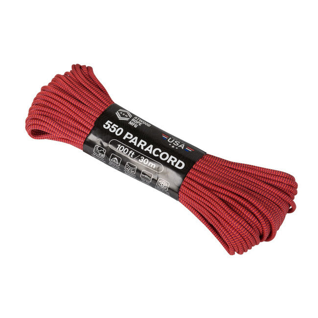 Helikon-Tex 550 паракорд змінюючого кольору (100 футів), кривава місяц