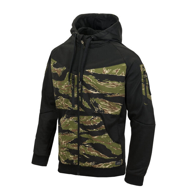 Helikon-Tex ROGUE HOODIE куртка, чорна/тигрова смуга