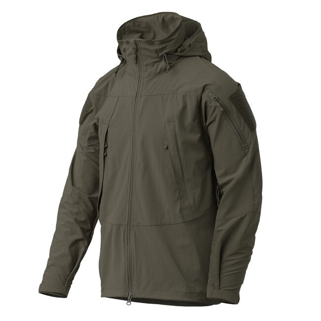 Helikon-Tex куртка TROOPER MK2 StormStretch® чорн, таїга зелена