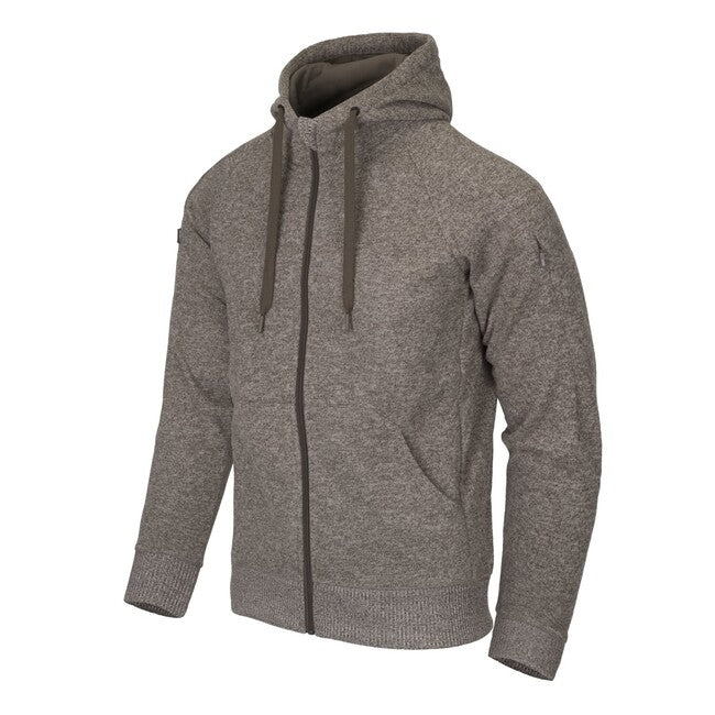Helikon-Tex Covert тактична толстовка з капюшоном FullZip, Melange Світлий Загарний