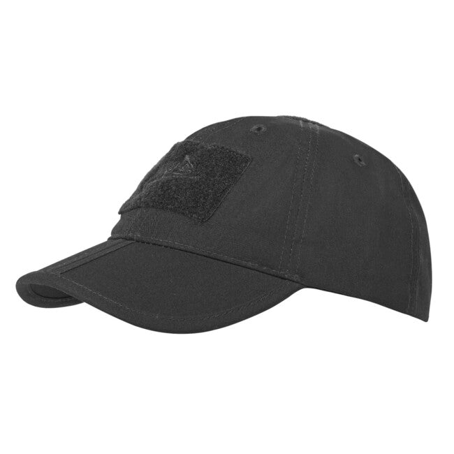 Helikon-Tex FOLDING шапка з козирком PolyCotton Ripstop, чорна