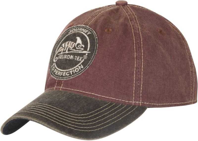 Helikon-Tex кепка Snapback із забрудненої бавовни, бордова/чорна