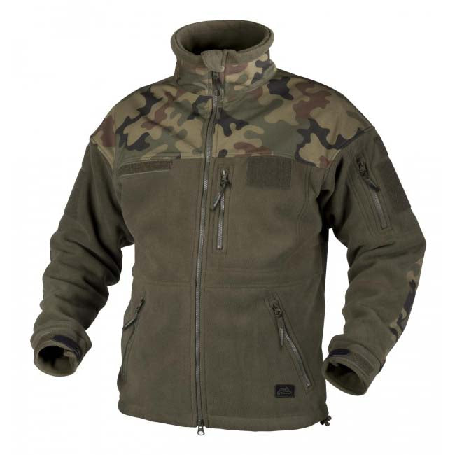 Helikon-Tex Infantry флісова куртка, оливкова/woodland, 330g/m2