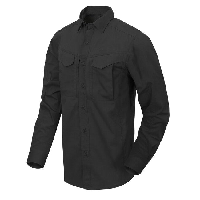 Helikon-Tex DEFENDER Mk2 сорочка з довгим рукавом PolyCotton Ripstop, чорна