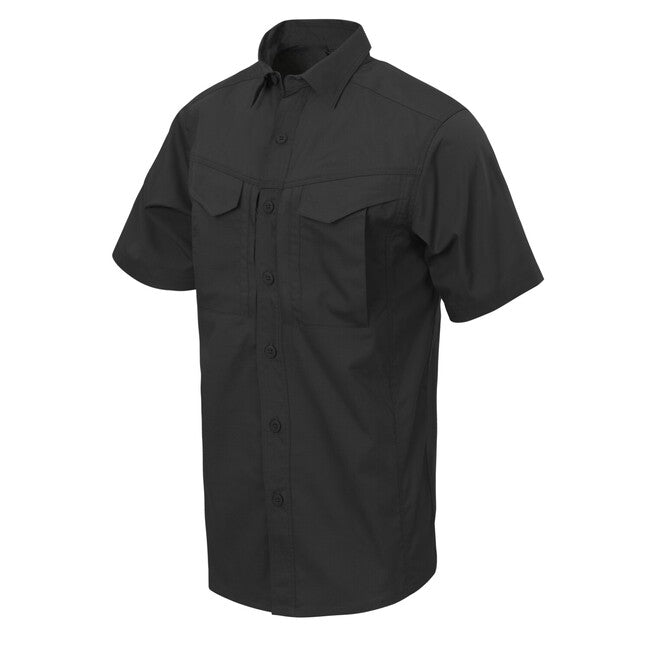 Helikon-Tex DEFENDER Mk2 сорочка з коротким рукавом PolyCotton Ripstop, чорна