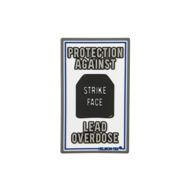 Helikon-Tex "Lead Overdose" нашивка, біла