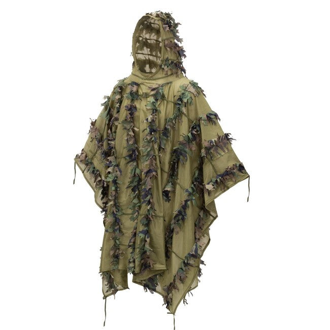 Helikon-Tex LEAF GHILLIE пончо, US вудленд