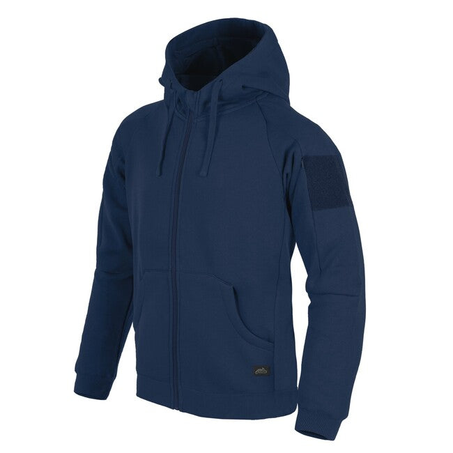 Helikon-Tex міська толстовка з капюшоном тактична FullZip, синя
