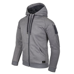 Helikon-Tex Urban Tactical Hoodie світшот на повну змійку, сірий меланж
