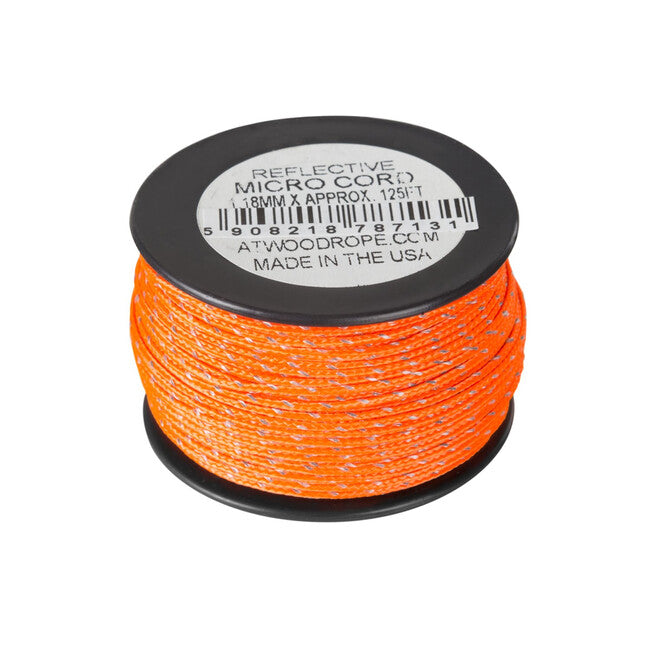 Helikon-Tex світловідбивна мотузка мікро 1,18 мм (125 футів), неонова помаранчева