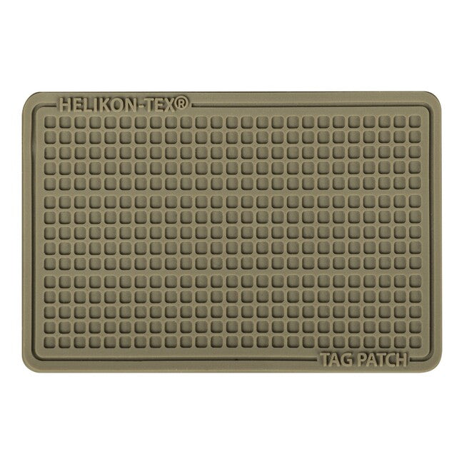 Helikon-Tex нашивка PVC 60x40mm (набір - 3 шт.), койотовий коричневий