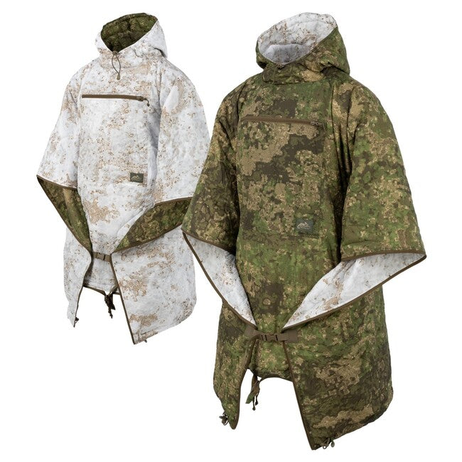 Helikon-Tex SWAGMAN ROLL двостороннє пончо, Pencott Wildwood / Snowdrift