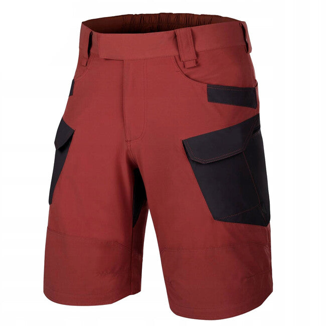 Helikon-Tex OTS шорти 11" VersaStrecth тактичні outdoor Versa Strecth Lite, малиновий sky/чорні