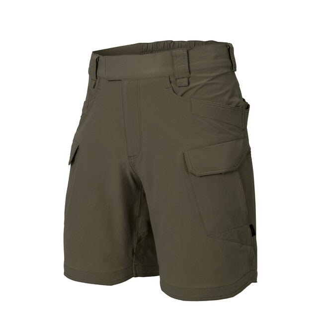 Helikon-Tex шорти OTS 8.5" VersaStretch тактичні для активного відпочинку Versa Stretch Lite, taiga зелений