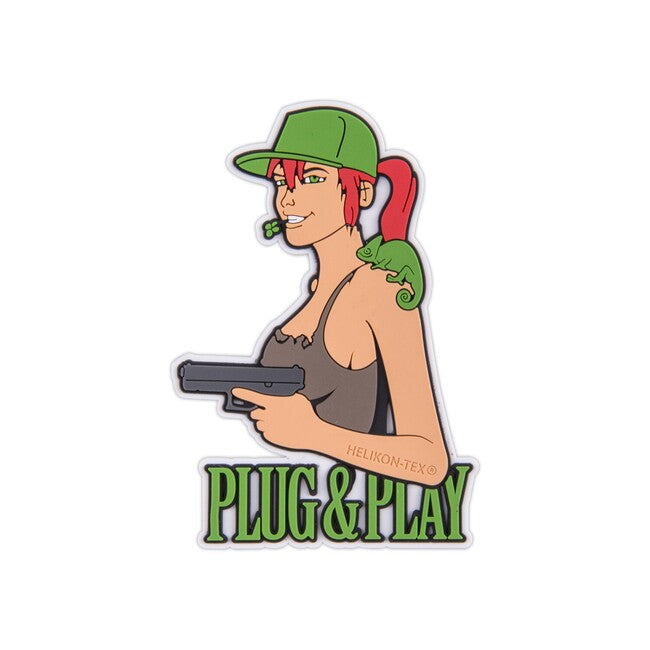 Helikon-Tex "Plug & Play" нашивка PVC, коричнева