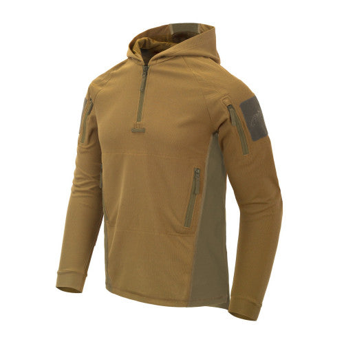 Helikon-Tex Range Hoodie толстовка з капюшоном TopCool, койотово-зелений адаптивний