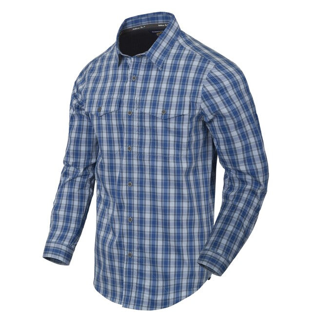 Helikon-Tex сорочка тактична для прихованого носіння Plaid, озарк синій