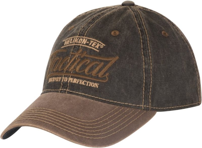 Helikon-Tex кепка з застібкою snapback тактична Dirty Washed Cotton, dirty washed чорний/коричневий