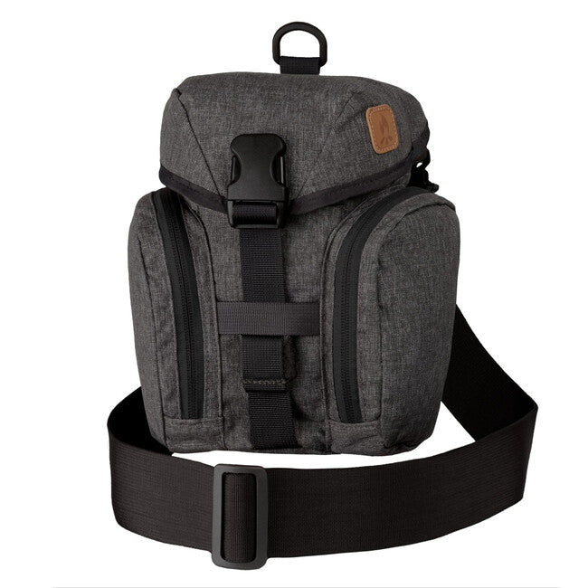 Helikon-Tex ESSENTIAL KITBAG® сумка через плече з нейлону-поліестеру, меланжева чорно-сіра