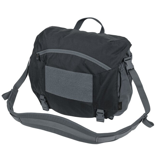 Helikon-Tex URBAN сумка через плече Cordura, чорна / темно-сіра, велика