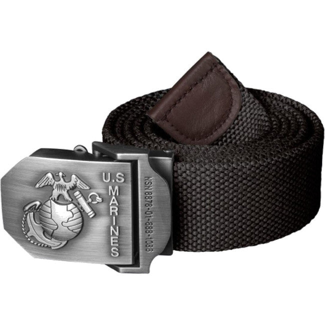 Helikon-Tex USMC ремінь з металевою пряжкою, чорний, 4см