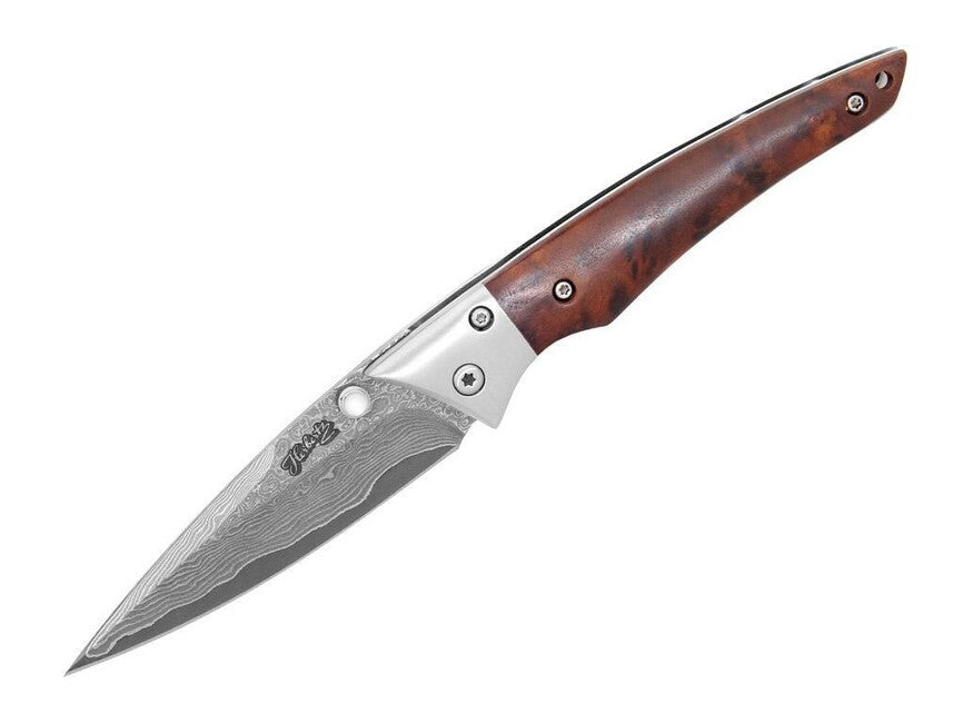 Herbertz дамаркеус кишеньковий ніж "Einhandmesser" 8см, коричневий