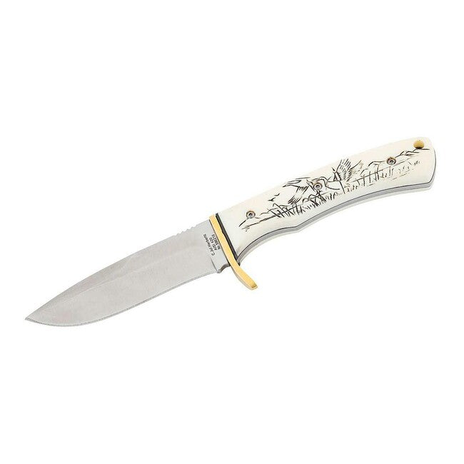 Herbertz Enten перочинний ніж drop point, 10,3 см, пластик, мотив качки