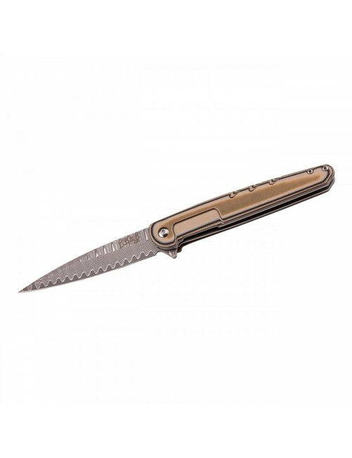 Herbertz Selektion Damast Spike одноручний кишеньковий ніж, дамаськ, G10, 9,5см