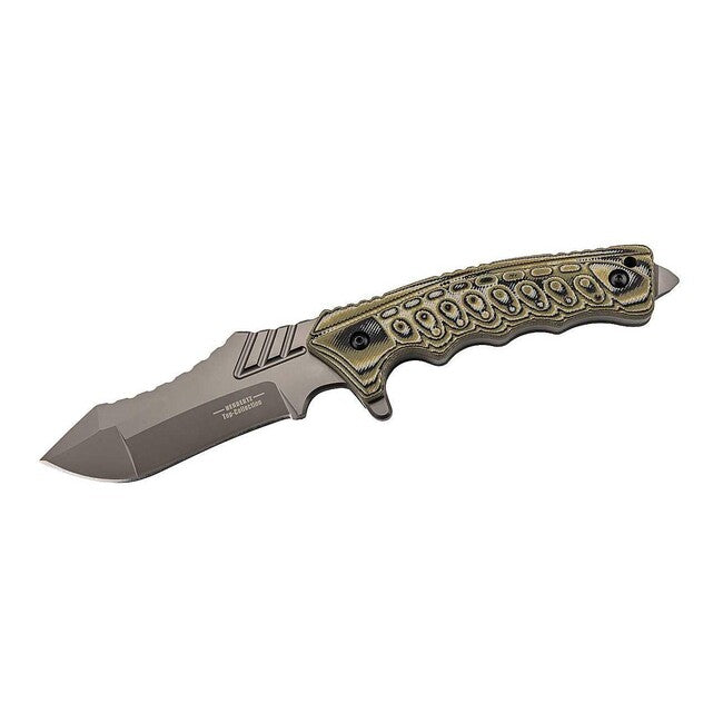 Herbertz TOP-Collection поясний ніж, 11см, золота G10