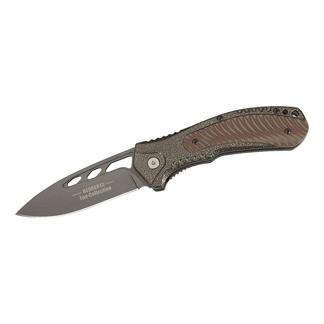 Herbertz TOP-Collection складаний ніж 8,7 см, піщано-коричневий, G10, нейлоновий чохол
