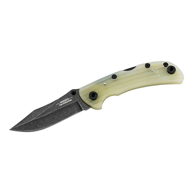 Herbertz TOP-Collection складаний ніж 9 см, прозорий, G10, нейлоновий чохол