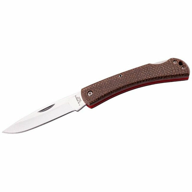Herbertz складаний ніж 6 см, Micarta, коричневий, 7,6 см