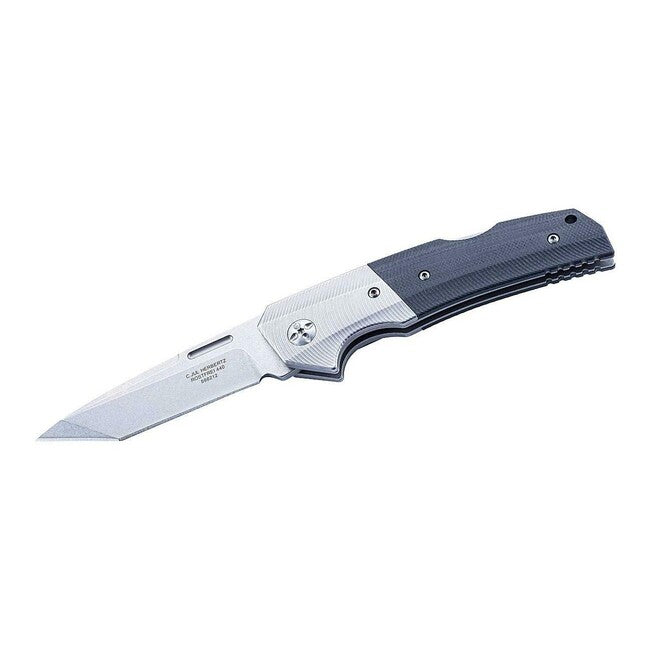 Herbertz Tanto кишеньковий ніж 8,7 см, G10, нержавіюча сталь, CNC поверхня, чорний