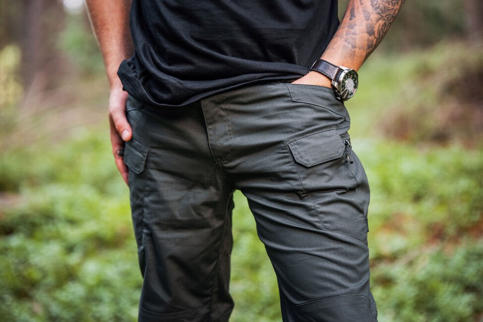 Helikon-Tex Urban Tactical штани Rip-Stop polycotton, камуфляж зелений
