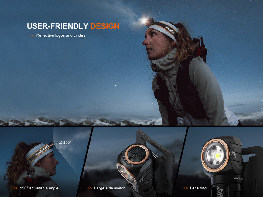 Fenix HM23 V2.0 налобний ліхтар