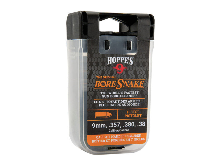Hoppe's BoreSnake Den чистильна мотузка для пістолета kal. 9mm/.357/.380/.38, 9mm35738038