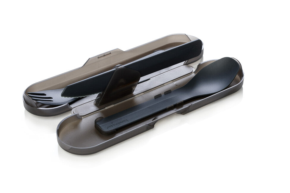 Humangear GoBites TRIO столові прилади, сірі