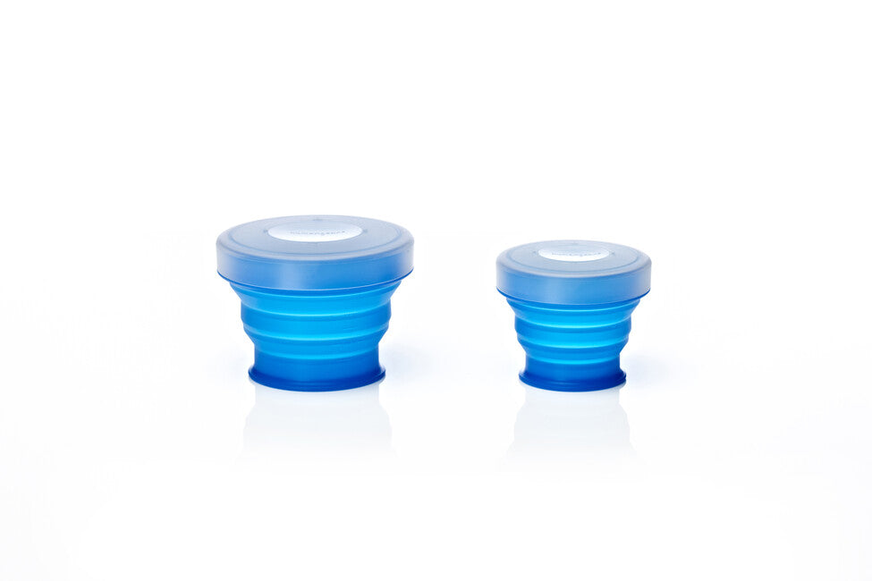 Humangear Go Cup складний туристичний кубок гігієнічний упакуваний GoCup, синій, 118 ml