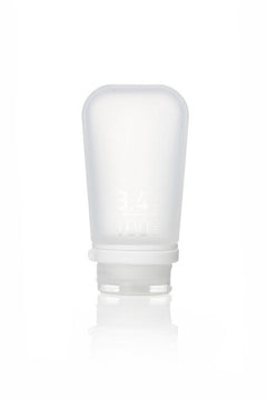 Humangear GoToob+ силіконова туристична пляшка/контейнер 100 ml, прозора