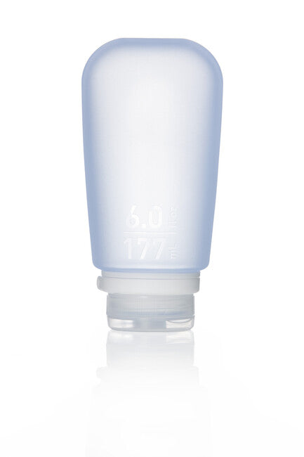 Humangear GoToob+ силіконова дорожна пляшка 177 ml, синя